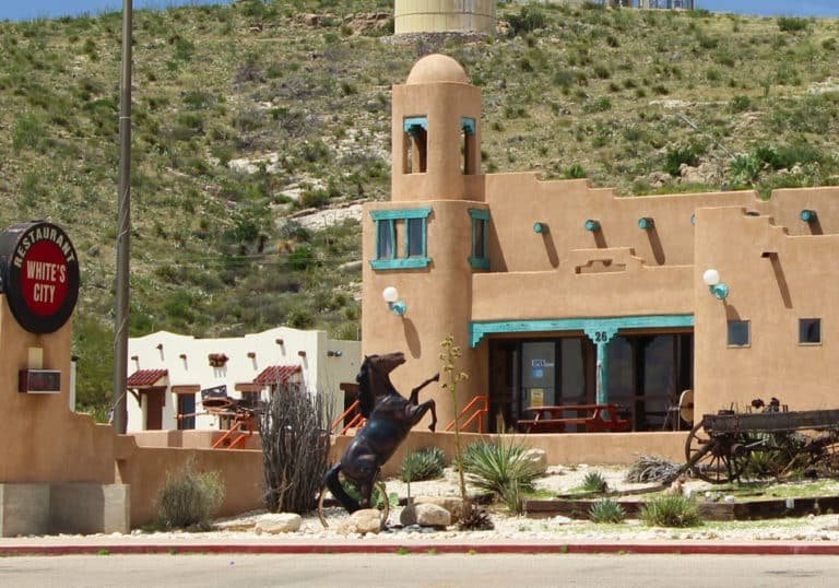 In White’s City Hotel, RV Park, Restaurant, Gas Station, Store, Gift Shop